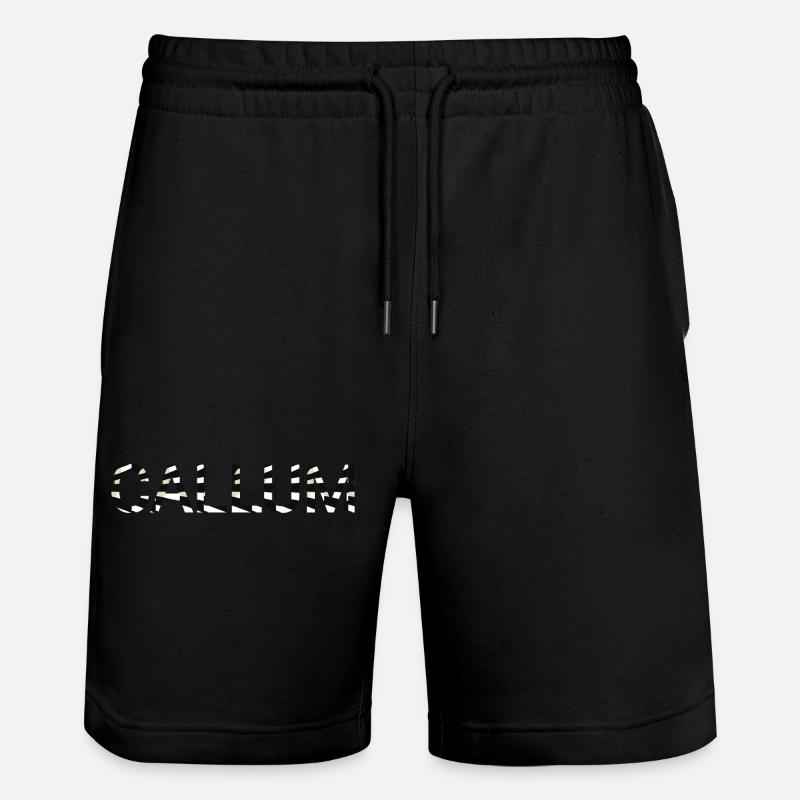 Callum prénom calumba - Short de jogging bio TRAINER Stanley/Stella unisexe - noir