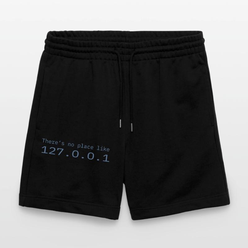 Programmer Nerd IT No place like Localhost Stanley/Stella Trainer Unisex Organic Jogging Shorts