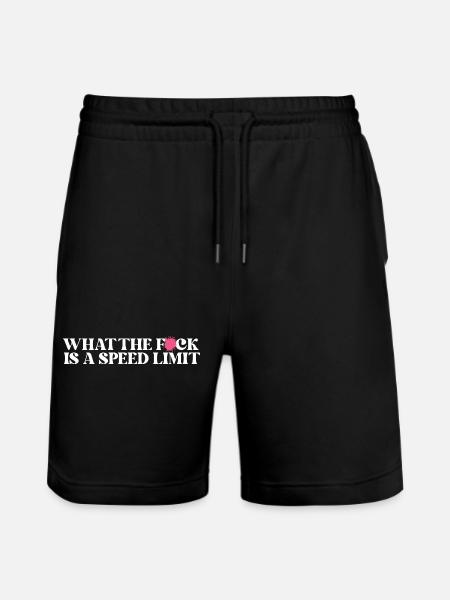 Car - Stanley/Stella Trainer Unisex Organic Jogging Shorts - black