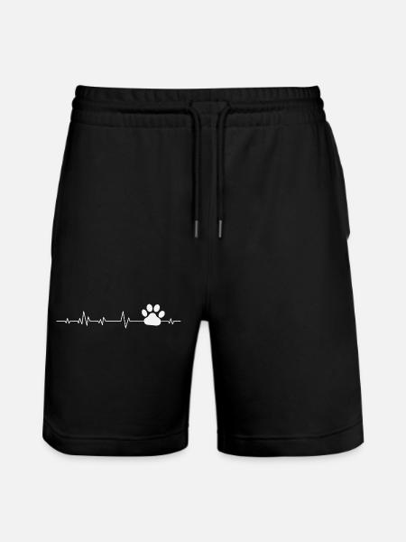 Dog Dogs - Stanley/Stella Trainer Unisex Organic Jogging Shorts - black