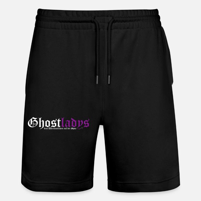 Ghostladys - Stanley/Stella Unisex Bio Joggingshorts Trainer  - Schwarz