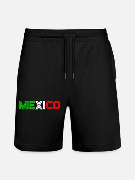 Mexico - Mexico - America - Stanley/Stella Trainer Unisex Organic Jogging Shorts - black