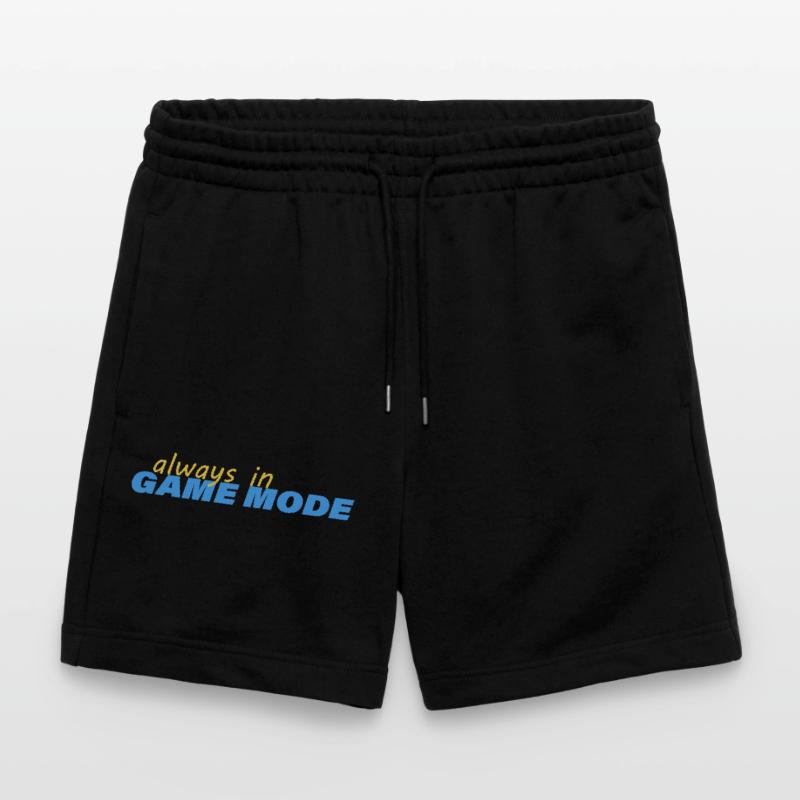 ALWAYS IN GAME MODE Stanley/Stella Trainer Unisex Organic Jogging Shorts