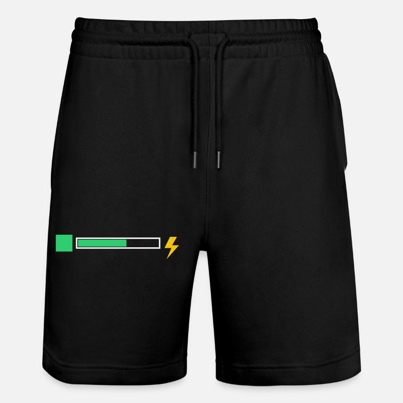 Energy - Stanley/Stella Unisex Bio Joggingshorts Trainer  - Schwarz