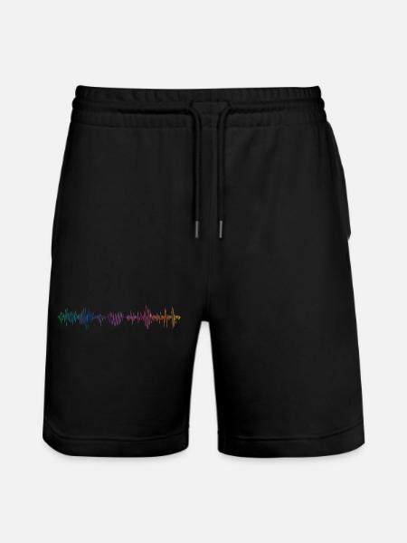 music_beat - Short de jogging bio TRAINER Stanley/Stella unisexe - noir