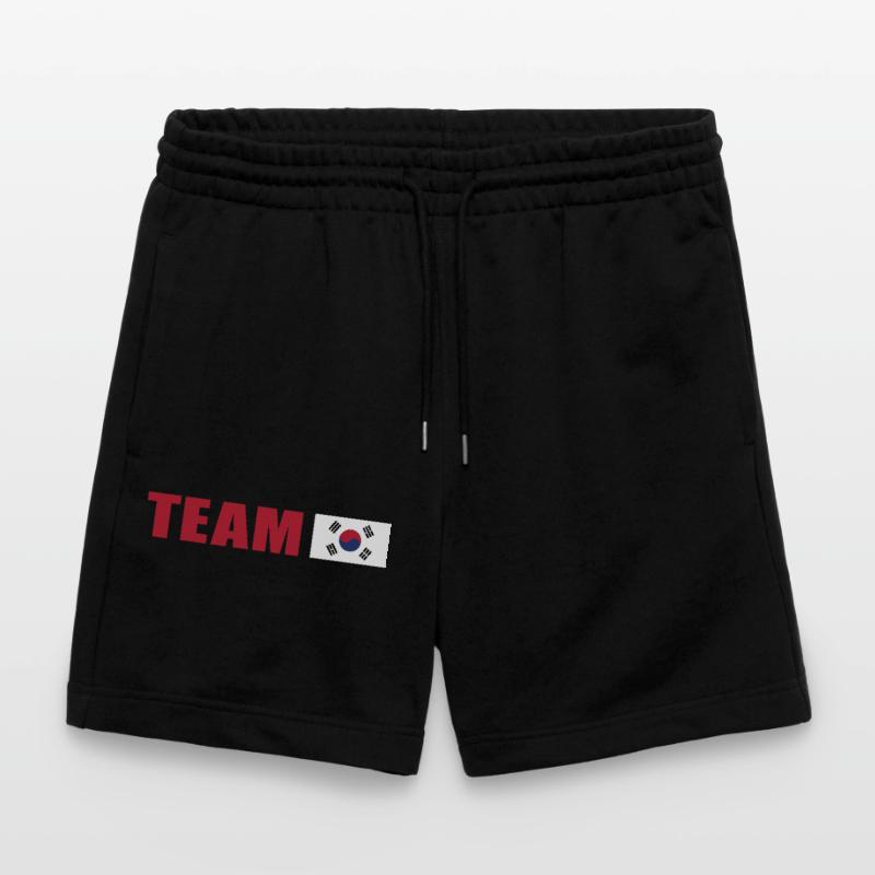 Conception d’inspiration du drapeau sud-coréen Short de jogging bio TRAINER Stanley/Stella unisexe