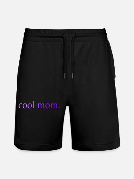 Maman Cool Maman disant - Short de jogging bio TRAINER Stanley/Stella unisexe - noir