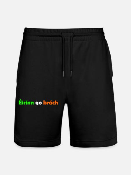 Eirin go brach - Stanley/Stella Unisex Bio Joggingshorts Trainer  - Schwarz