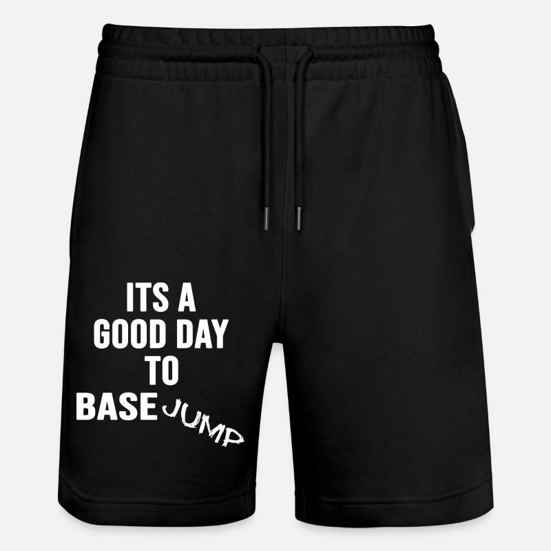 BASEJUMP base jump Basejumper Wingman - Short de jogging bio TRAINER Stanley/Stella unisexe - noir