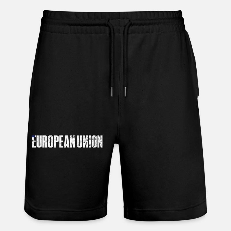 Awaiting design input - Stanley/Stella Trainer Unisex Organic Jogging Shorts - black
