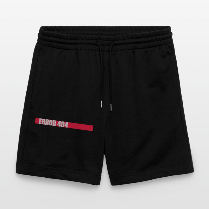 Network Lost Error 404 Stanley/Stella Trainer Unisex Organic Jogging Shorts