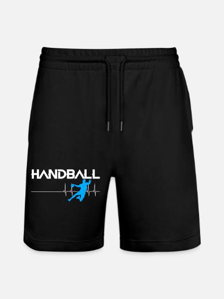 Handball - Stanley/Stella Trainer Unisex Organic Jogging Shorts - black