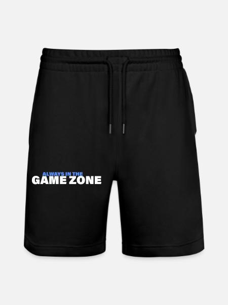 GAME ZONE - Stanley/Stella Trainer Unisex Organic Jogging Shorts - black