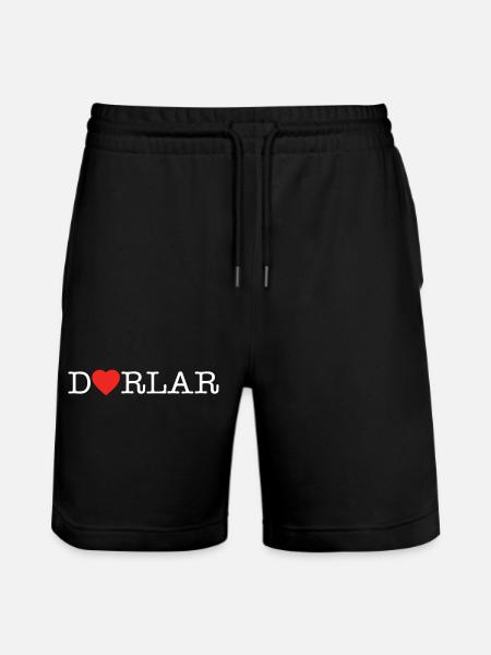 Dorlar - Short de jogging bio TRAINER Stanley/Stella unisexe - noir