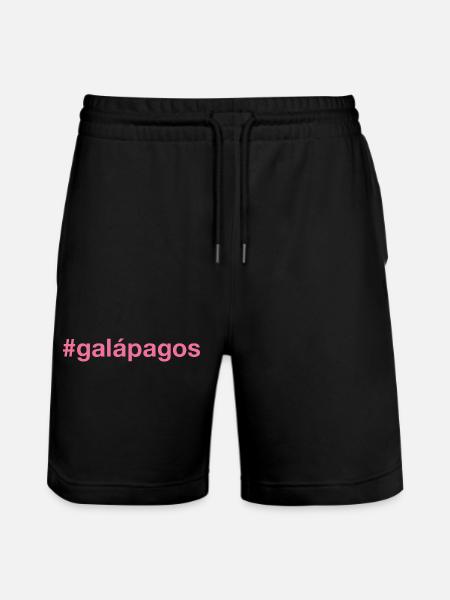 Île Galápagos - Short de jogging bio TRAINER Stanley/Stella unisexe - noir