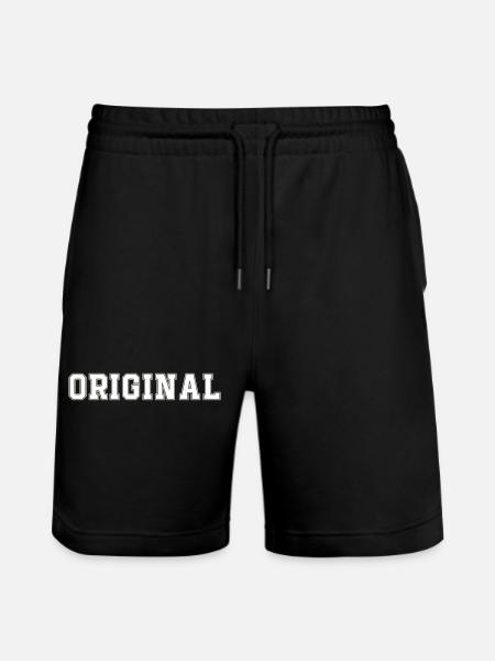 Original - Stanley/Stella Trainer Unisex Organic Jogging Shorts - black
