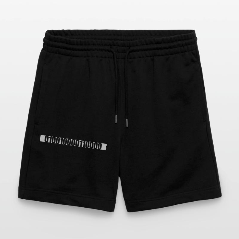 Binary Code Program Language Stanley/Stella Trainer Unisex Organic Jogging Shorts