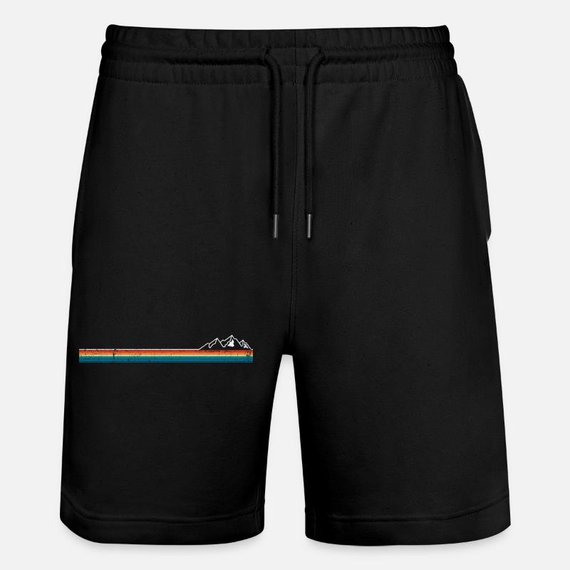 Awaiting design input - Stanley/Stella Trainer Unisex Organic Jogging Shorts - black