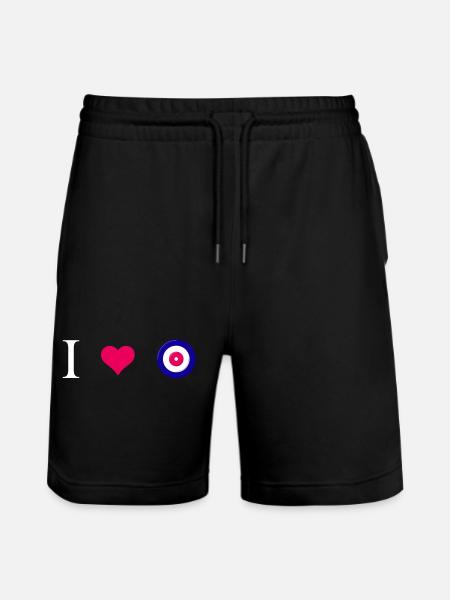 Curling, Curling, Curler, Curling-Love - Short de jogging bio TRAINER Stanley/Stella unisexe - noir