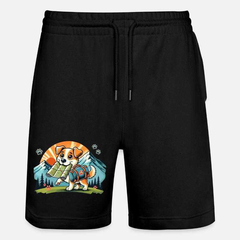 Chien de randonnée - Short de jogging bio TRAINER Stanley/Stella unisexe - noir