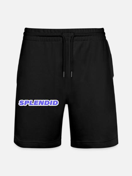 SPLENDID - Stanley/Stella Trainer Unisex Organic Jogging Shorts - black