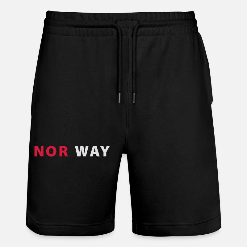 Norvège - Short de jogging bio TRAINER Stanley/Stella unisexe - noir