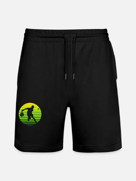 Padel Retro Sun - Short de jogging bio TRAINER Stanley/Stella unisexe - noir