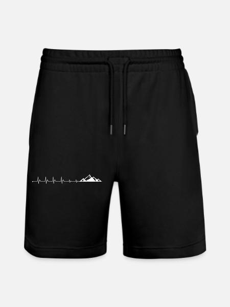 Please upload the design image - Stanley/Stella Trainer Unisex Organic Jogging Shorts - black