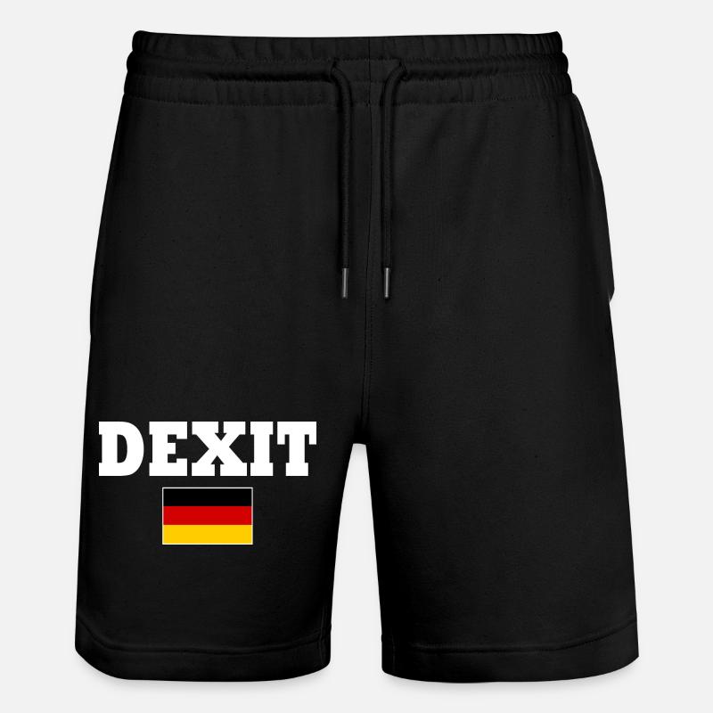 Dexit - Short de jogging bio TRAINER Stanley/Stella unisexe - noir