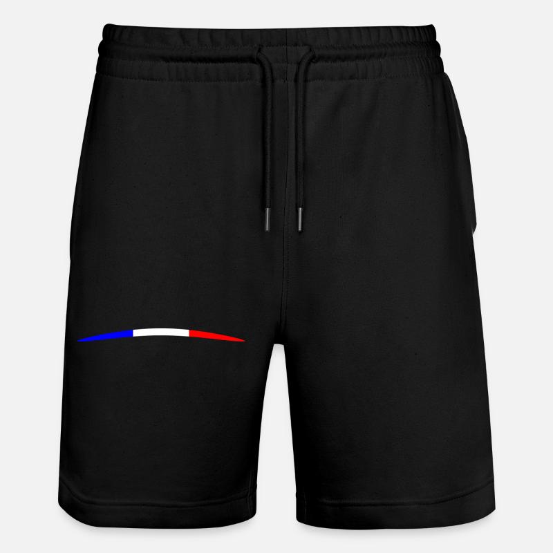 France - Design courbé - Nouveau - Short de jogging bio TRAINER Stanley/Stella unisexe - noir