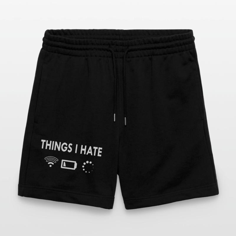 Things I hate Stanley/Stella Trainer Unisex Organic Jogging Shorts