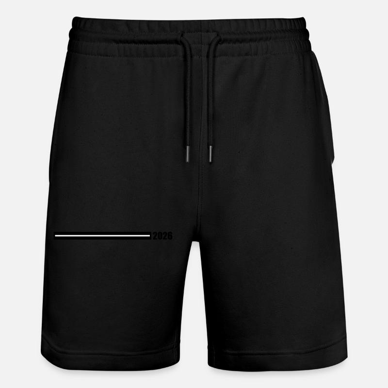 Année 2026 - Short de jogging bio TRAINER Stanley/Stella unisexe - noir