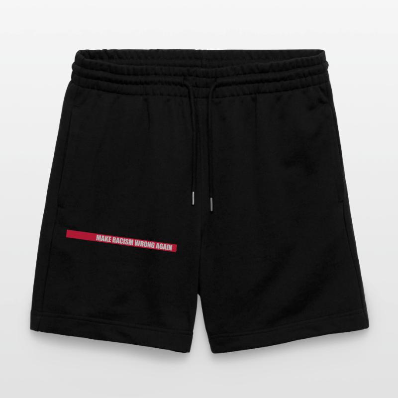 make racism wrong again Stanley/Stella Unisex Bio Joggingshorts Trainer 