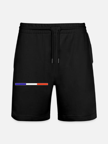 Rectangle 1 - Short de jogging bio TRAINER Stanley/Stella unisexe - noir