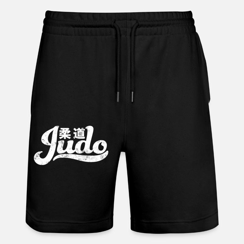 Judo - Short de jogging bio TRAINER Stanley/Stella unisexe - noir