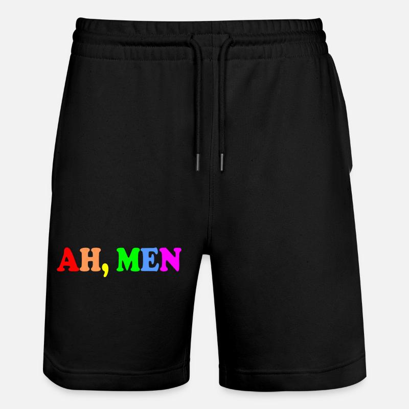 Ah men - Short de jogging bio TRAINER Stanley/Stella unisexe - noir
