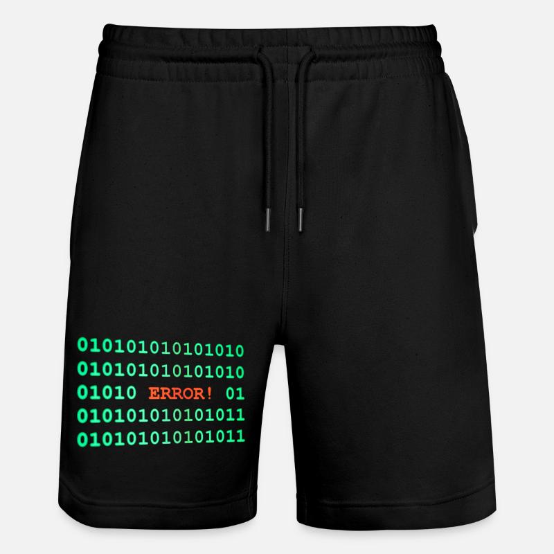 ERROR - Stanley/Stella Trainer Unisex Organic Jogging Shorts - black