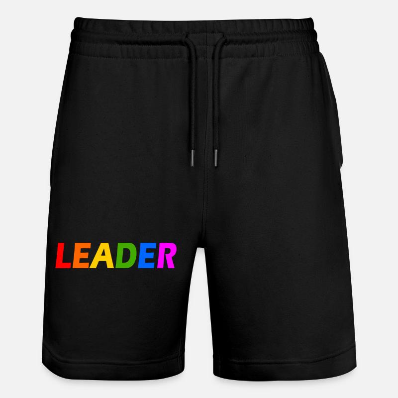 Leader - Short de jogging bio TRAINER Stanley/Stella unisexe - noir