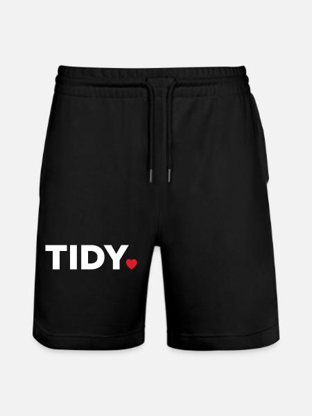 Tidy - Stanley/Stella Trainer Unisex Organic Jogging Shorts - black
