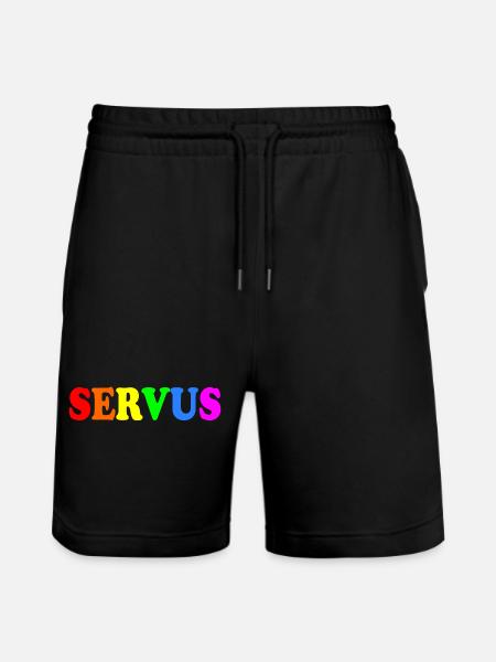 Servus - Stanley/Stella Unisex Bio Joggingshorts Trainer - Schwarz