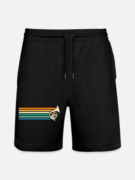 Cor français - Short de jogging bio TRAINER Stanley/Stella unisexe - noir