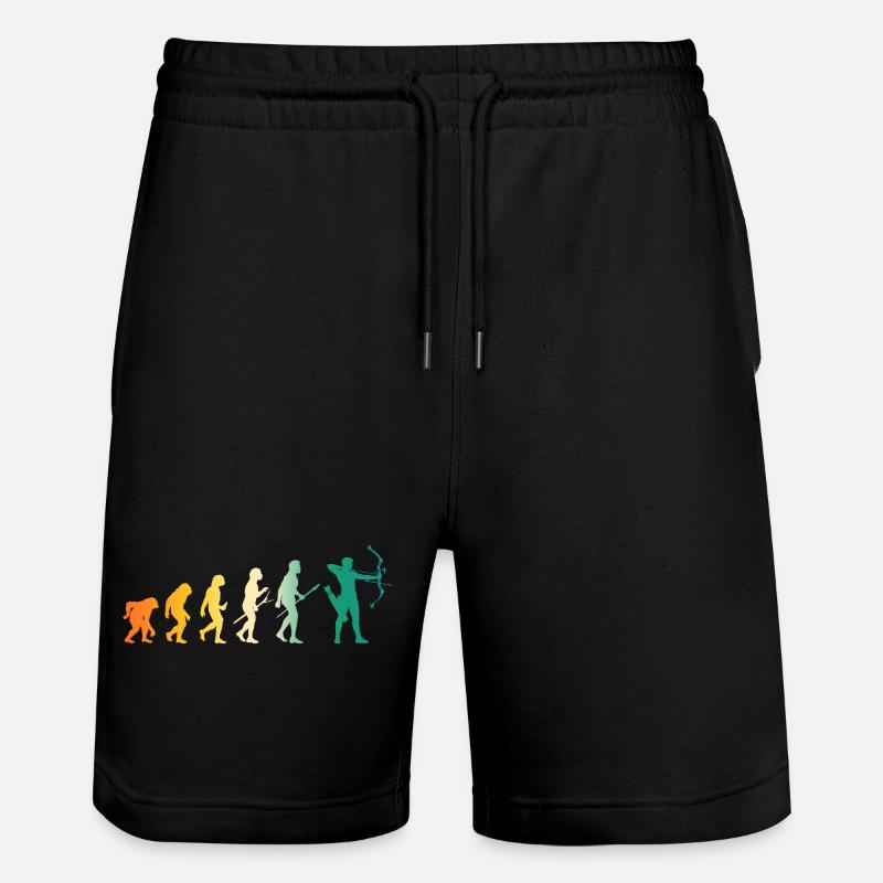 Archer Evolution Tir à l’arc - Short de jogging bio TRAINER Stanley/Stella unisexe - noir