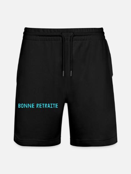RETIREMENT. RETIREMENT. RETIRED. RETIREMENT - Stanley/Stella Trainer Unisex Organic Jogging Shorts - black