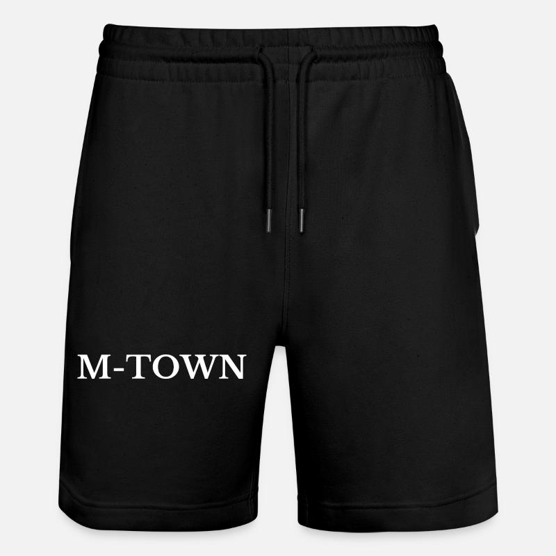 Munich M-Town - Short de jogging bio TRAINER Stanley/Stella unisexe - noir