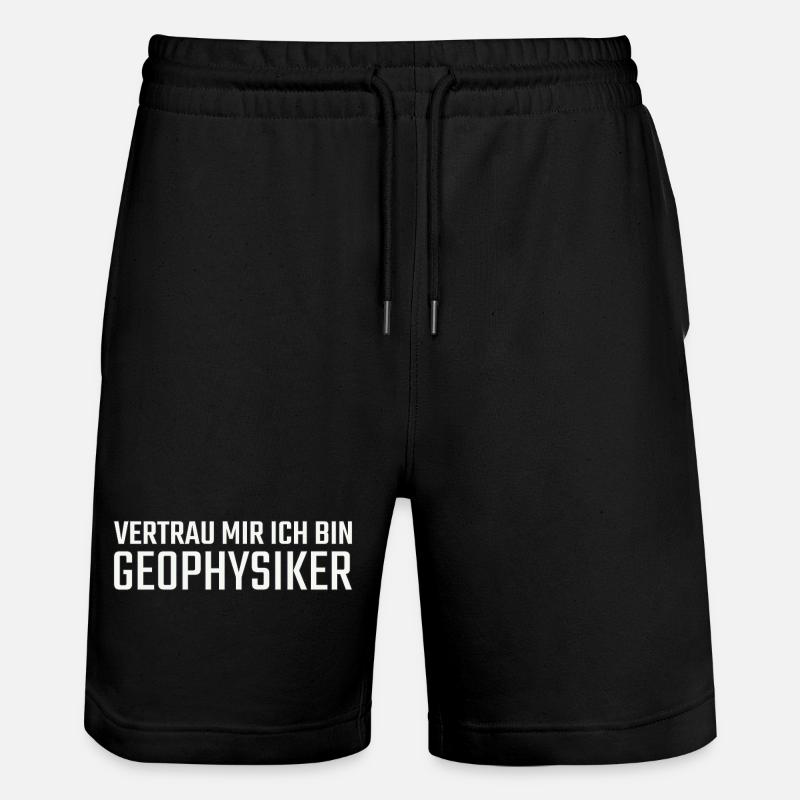 Géophysicien Faites-moi confiance Géophysique - Short de jogging bio TRAINER Stanley/Stella unisexe - noir