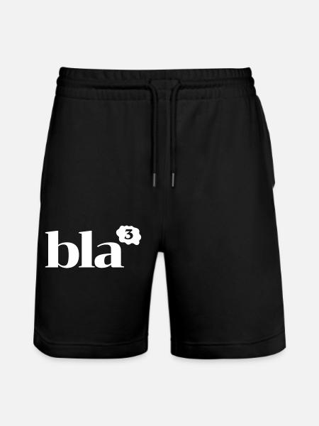 bla, bla, bla - Stanley/Stella Unisex Bio Joggingshorts Trainer  - Schwarz