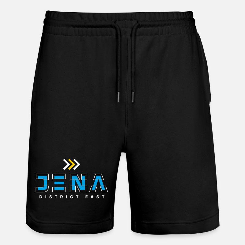 Quartier d’Iéna Est - Short de jogging bio TRAINER Stanley/Stella unisexe - noir