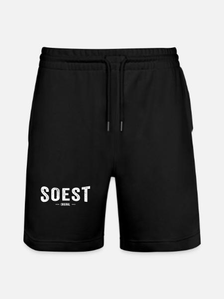 Soest Original - Stanley/Stella Unisex Bio Joggingshorts Trainer - Schwarz