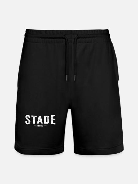 Stade Original - Stanley/Stella Unisex Bio Joggingshorts Trainer - Schwarz