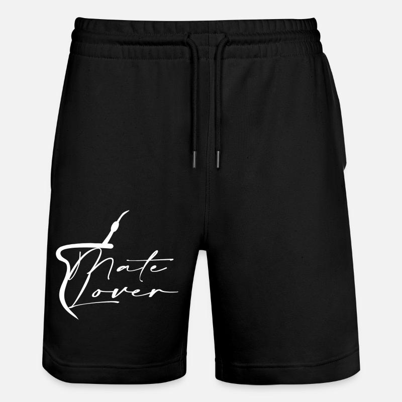 mate - Stanley/Stella Trainer Unisex Organic Jogging Shorts - black